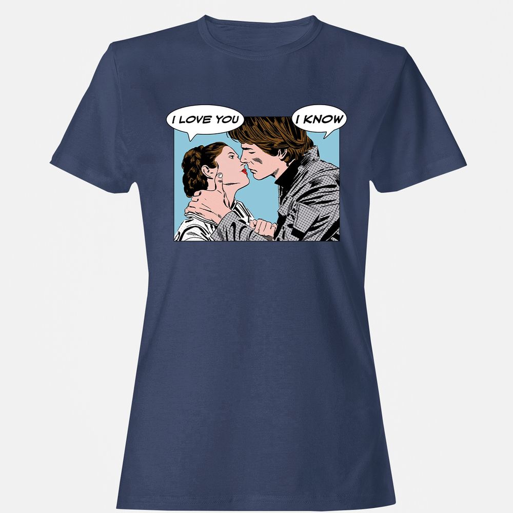 Women's T-Shirt - T3ELHWRB - Navy - 10