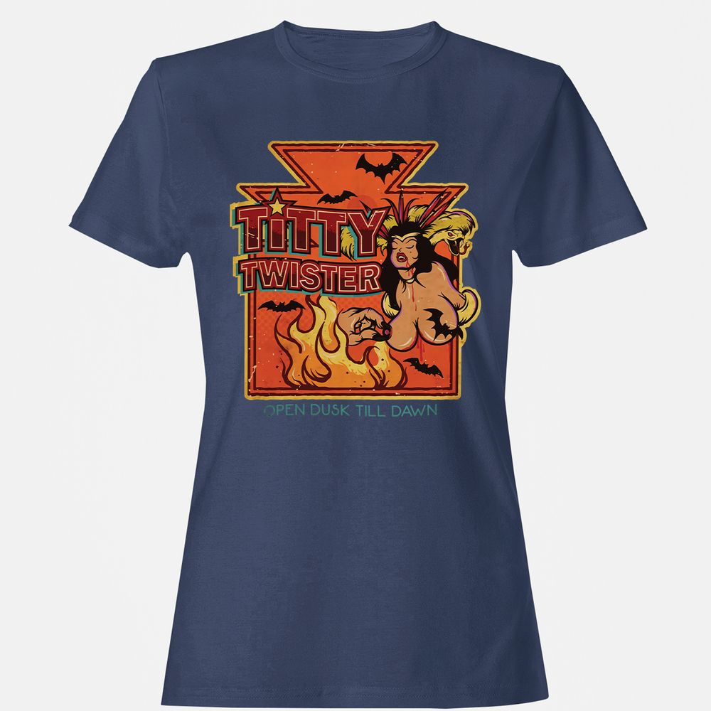 Women's T-Shirt - P6SLGHMD - Navy - 10