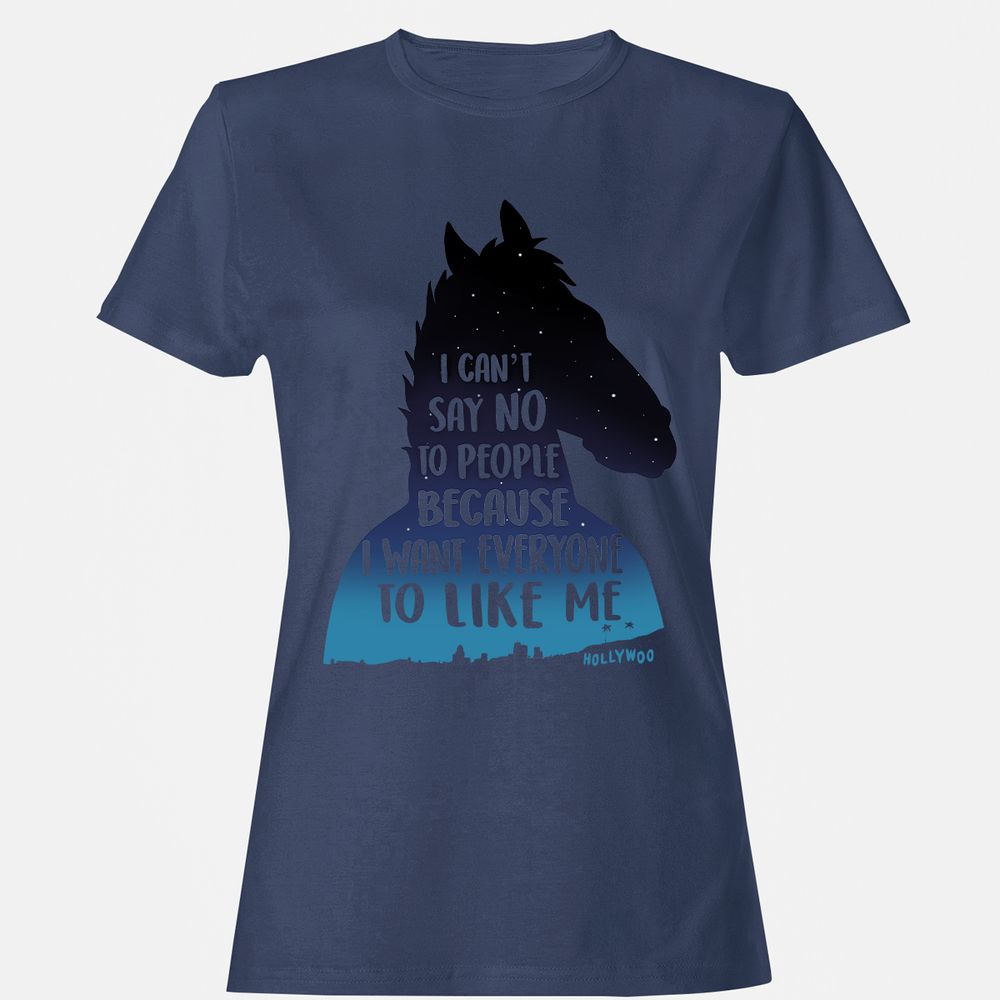 Women's T-Shirt - QAMES5GT - Navy - 10