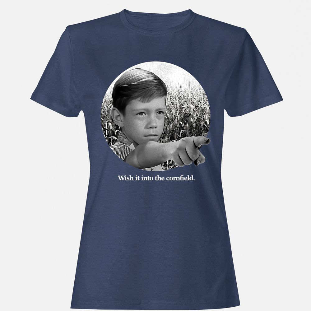 Wish It Into The Cornfield - Navy - 10