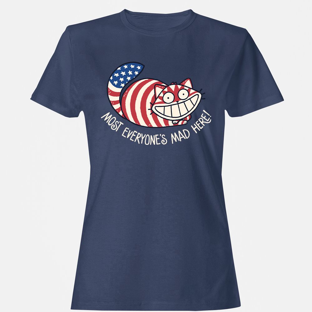 Women's T-Shirt - MKZB2SQS - Navy - 10