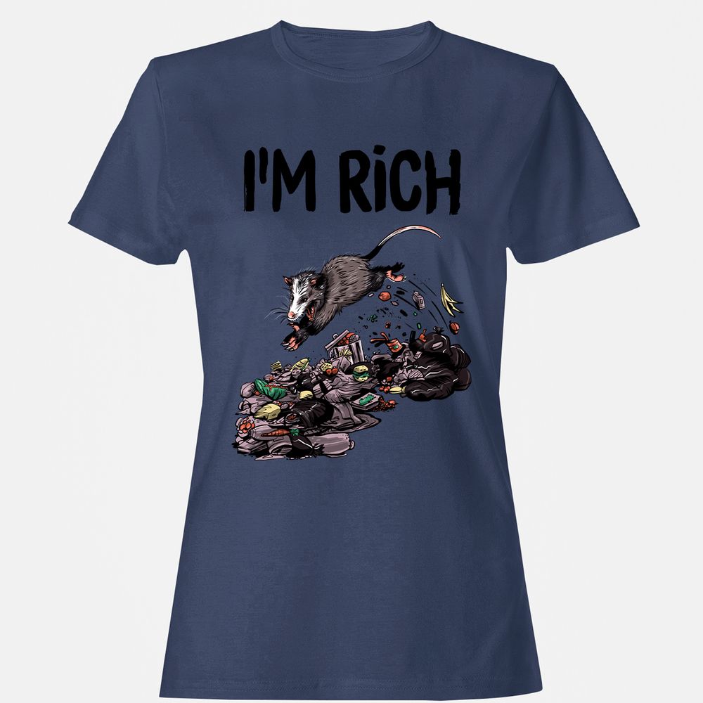 Women's T-Shirt - 1MEW93ZV - Navy - 10