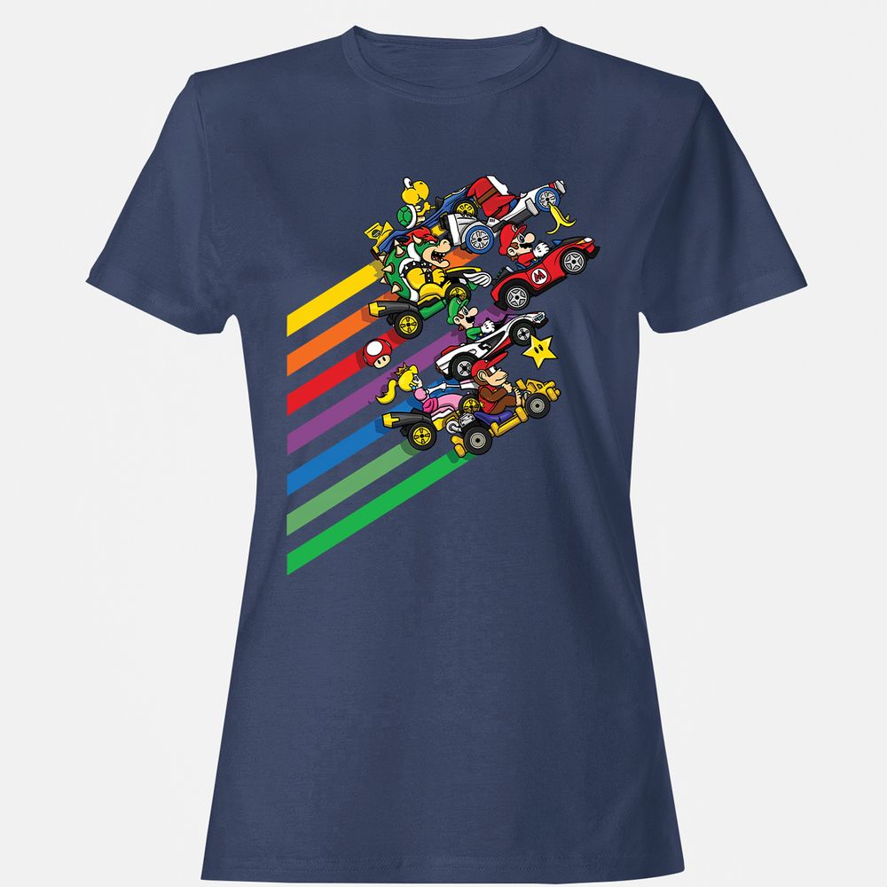Women's T-Shirt - MRCLMXQ9 - Navy - 10