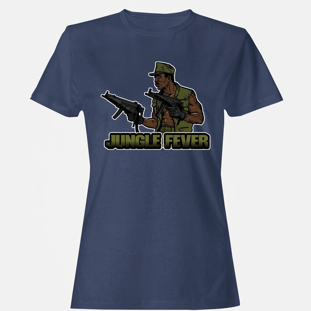 Women's T-Shirt - E7ZZJ818 - Navy - 10