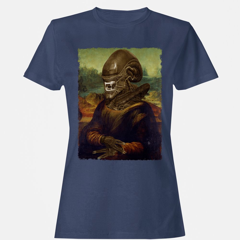 Women's T-Shirt - 91ACRBQP - Navy - 10