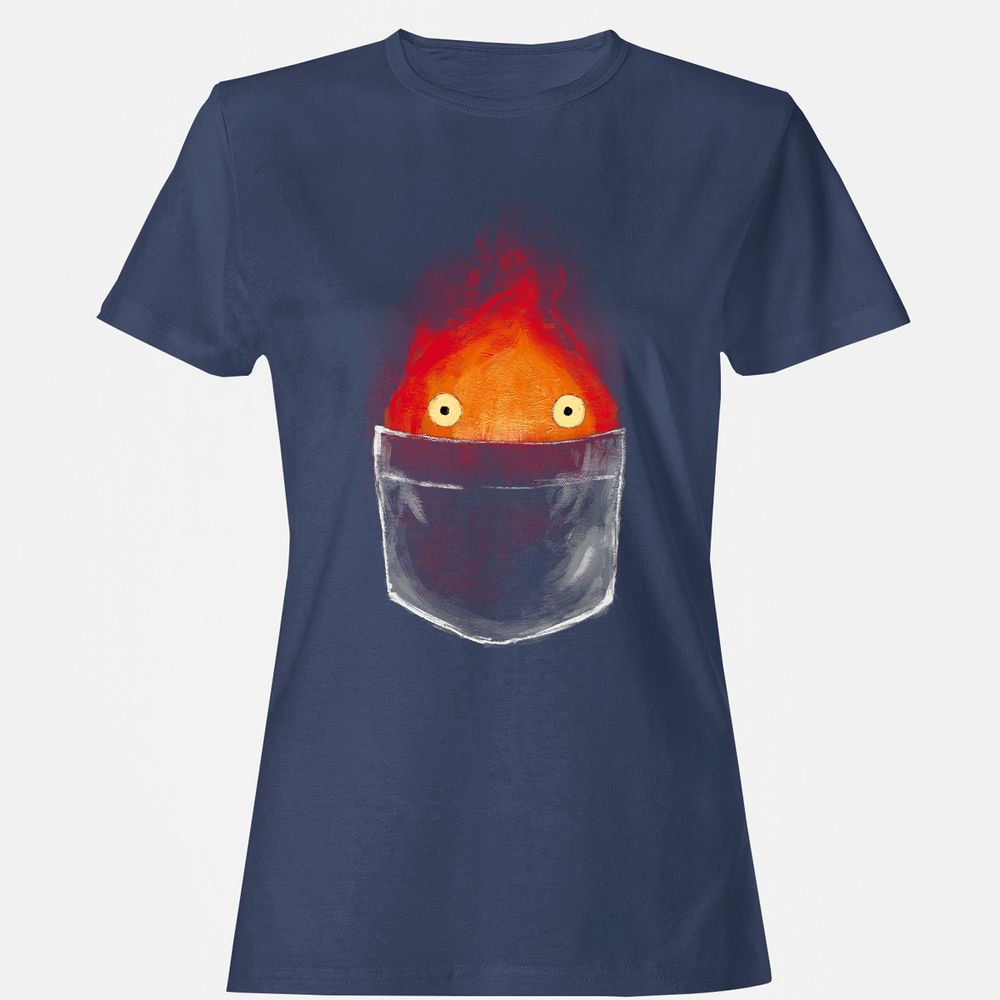 Women's T-Shirt - ZBSWQ9PV - Navy - 10