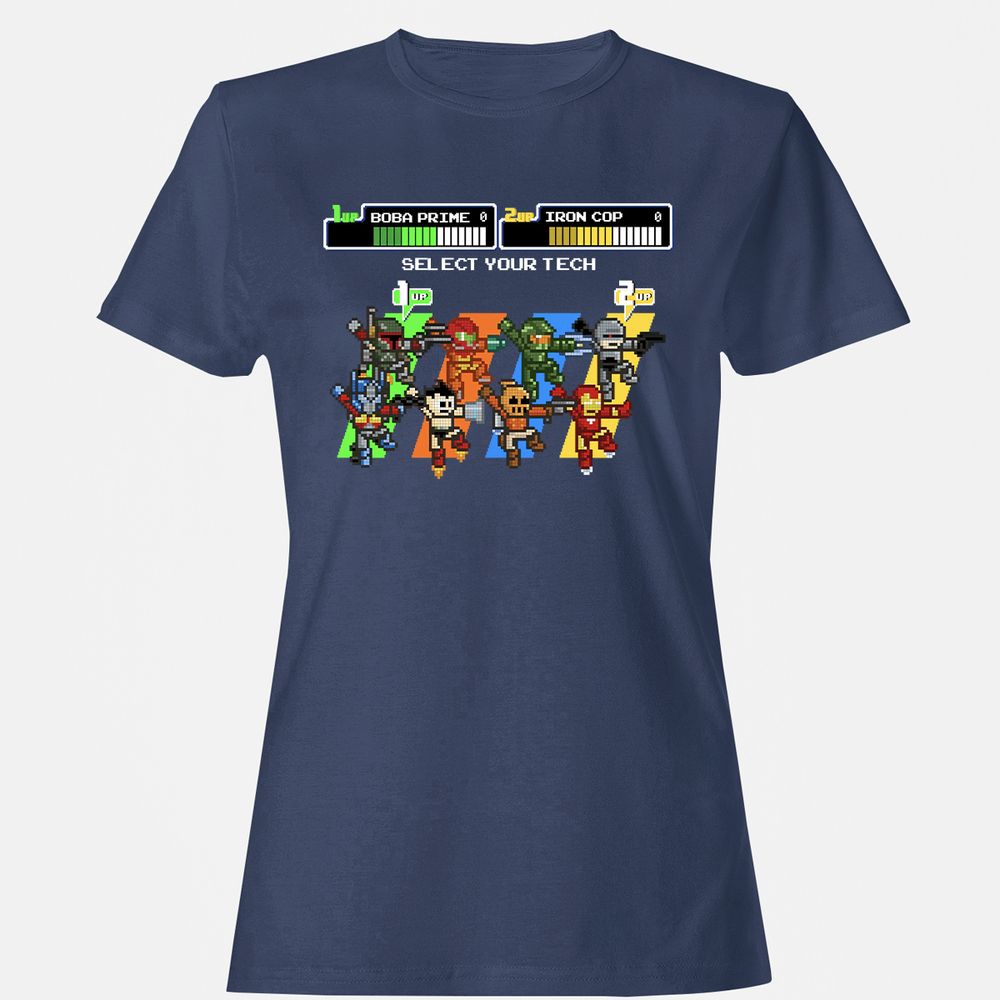 Women's T-Shirt - 72DLDH1L - Navy - 10