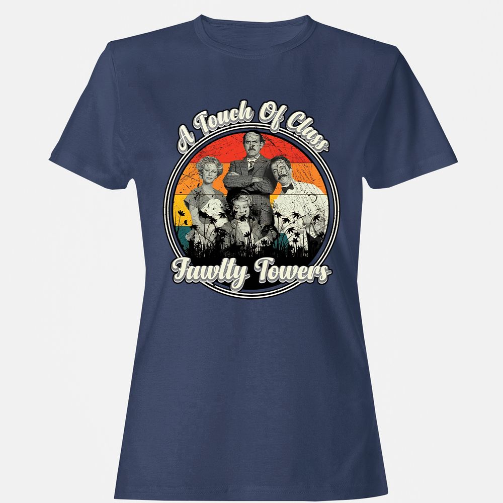Women's T-Shirt - LNVHA5EQ - Navy - 10