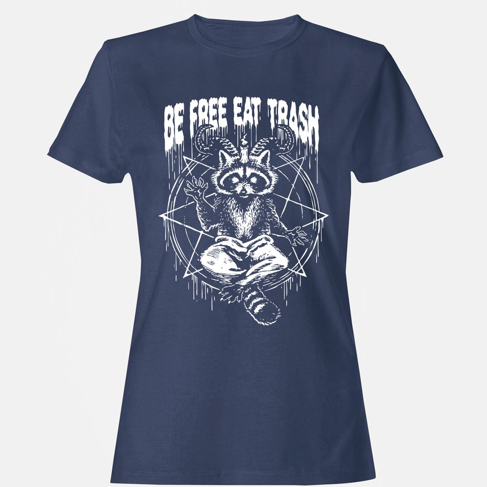 Women's T-Shirt - PYFUFE5R - Navy - 10