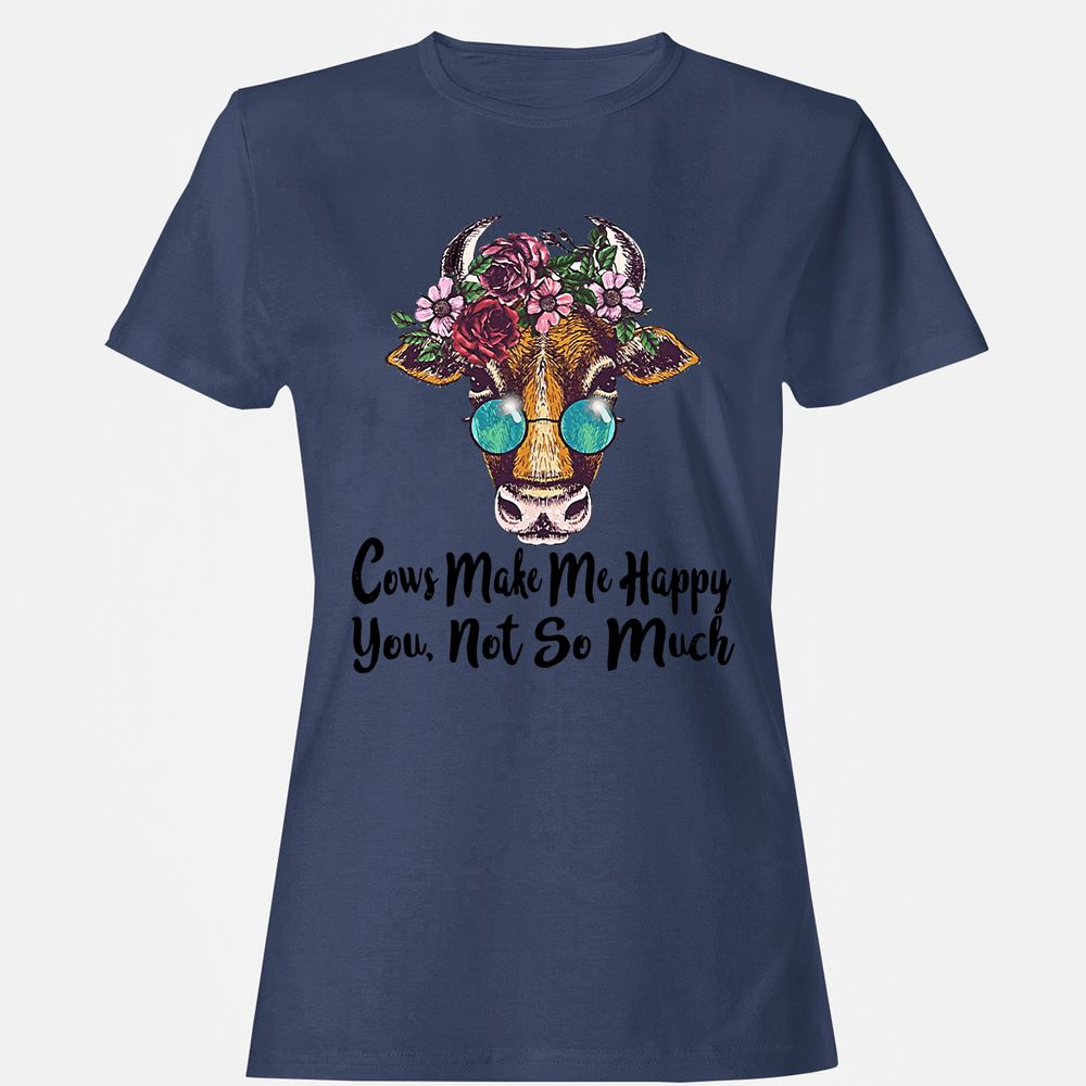 Women's T-Shirt - J2KMGZVL - Navy - 10