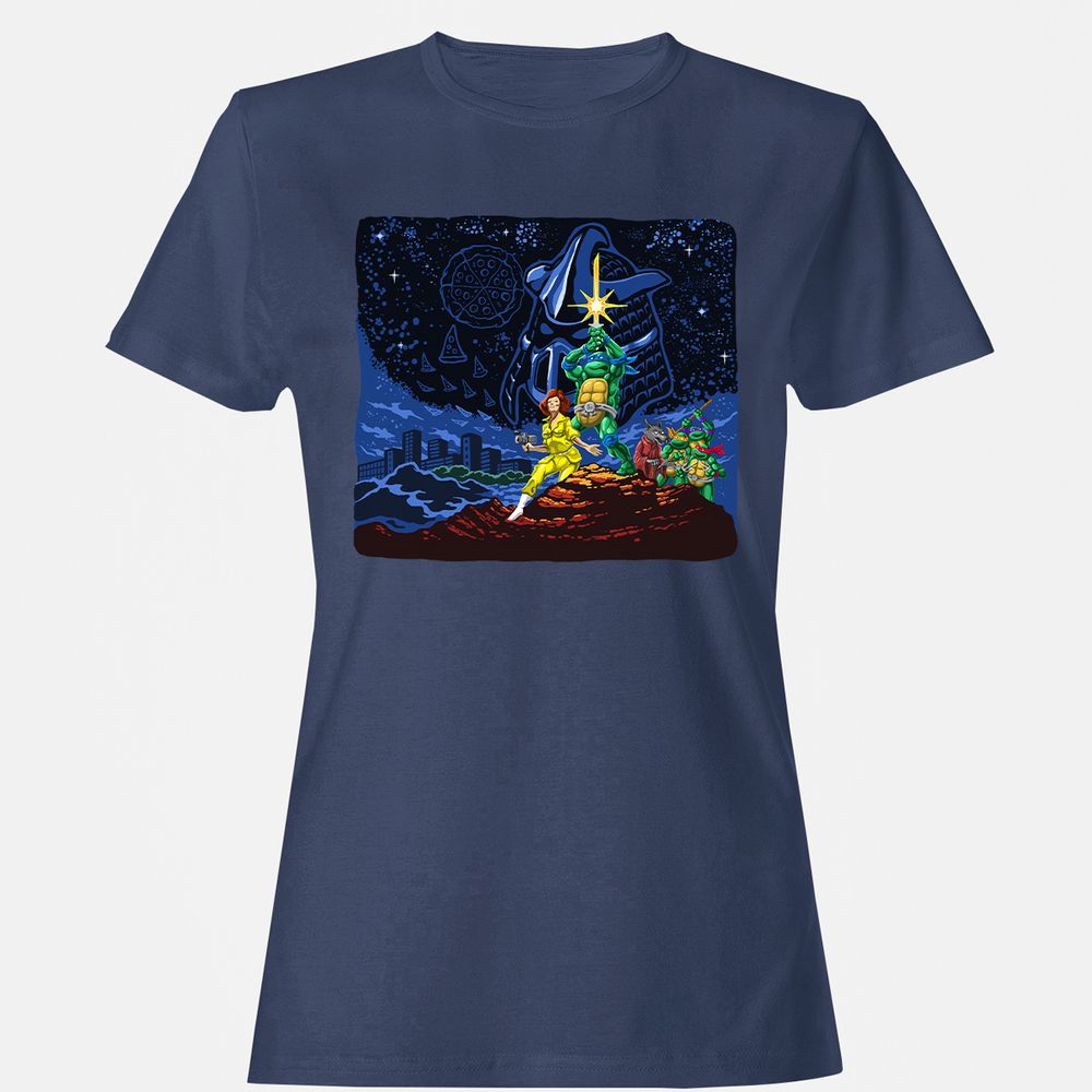 Women's T-Shirt - 14V6C1TF - Navy - 10