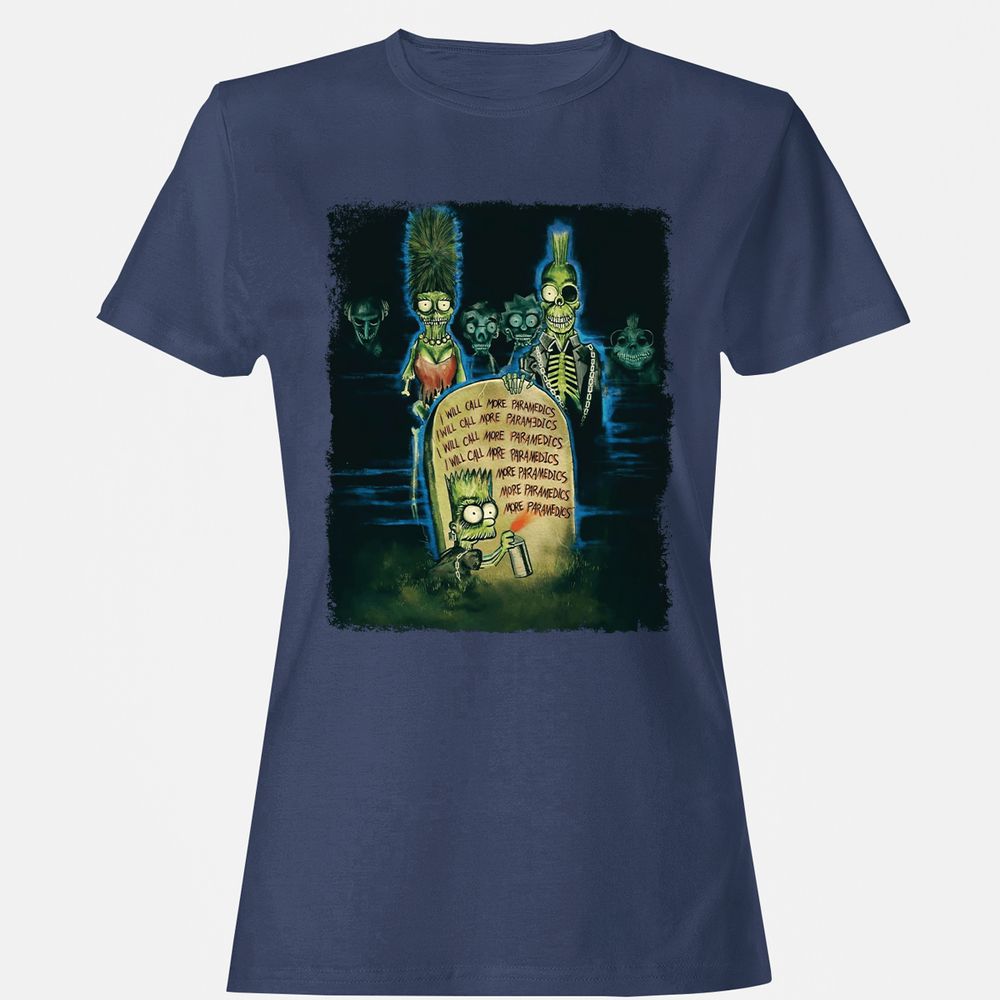 Women's T-Shirt - JZKQKW4F - Navy - 10