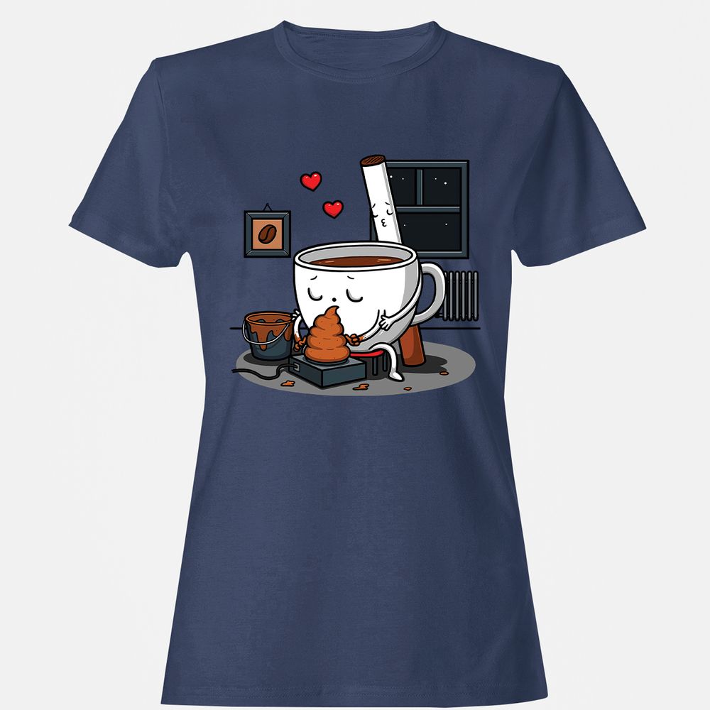 Women's T-Shirt - U121LC3G - Navy - 10