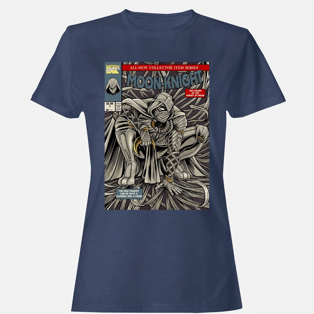 Women's T-Shirt - SZ8SGFY2 - Navy - 10