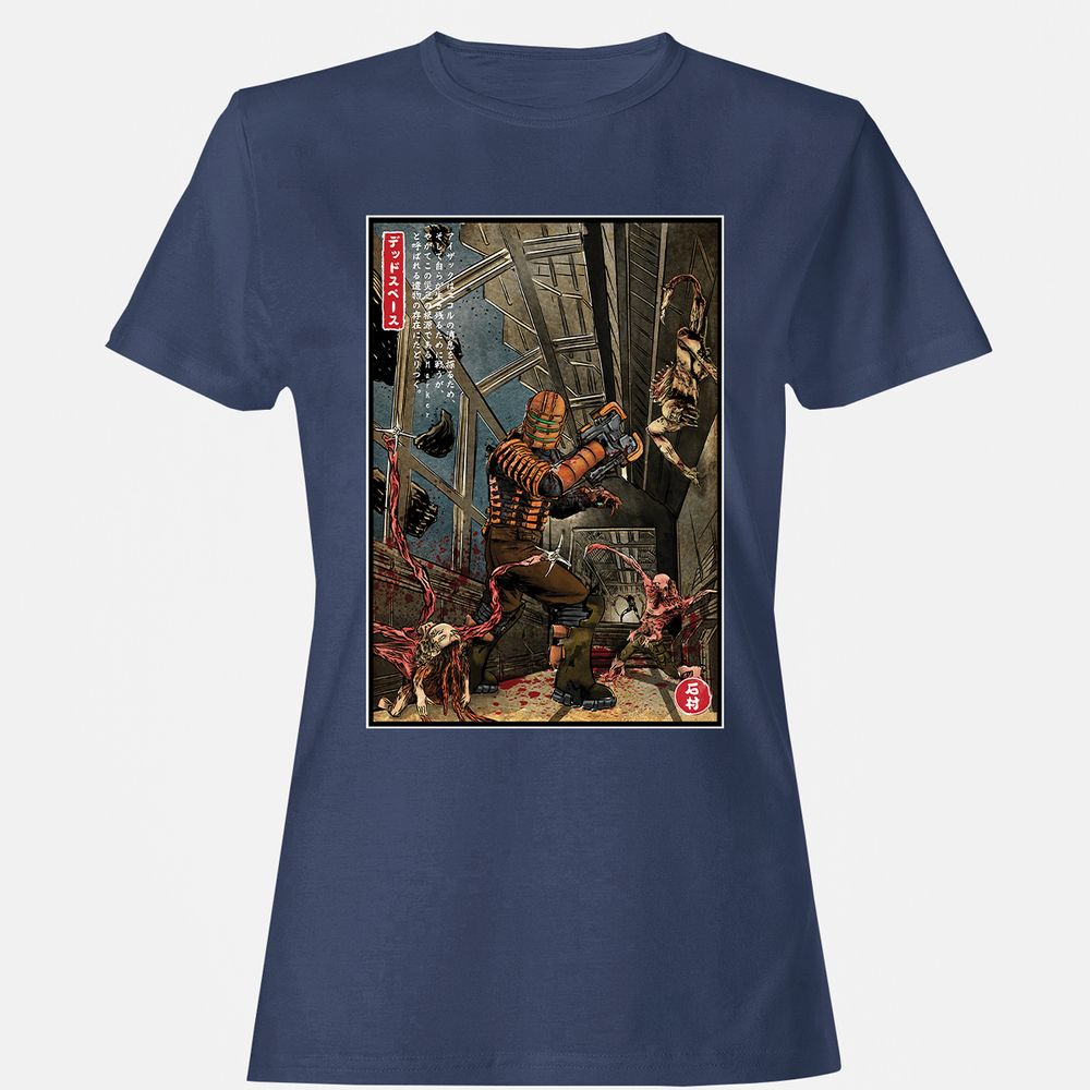 Women's T-Shirt - 899RCNJS - Navy - 10