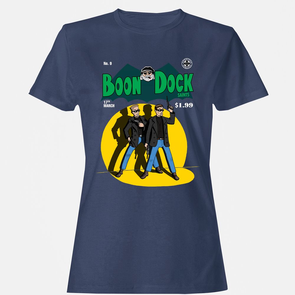 Women's T-Shirt - 7PHW9GUK - Navy - 10