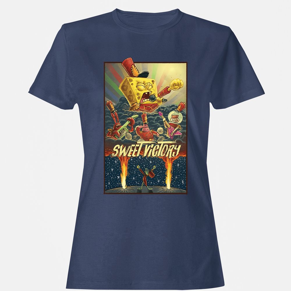 Women's T-Shirt - 6JRXCWTB - Navy - 10