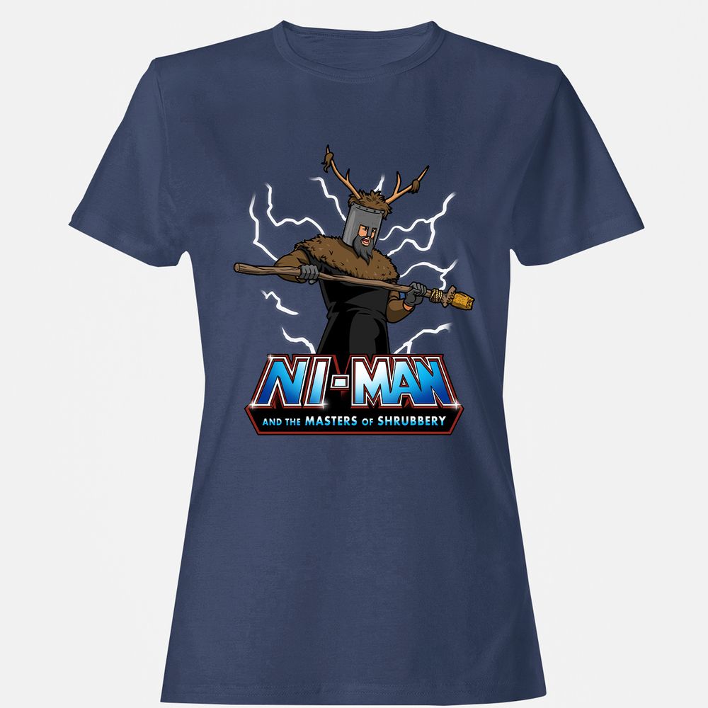 Women's T-Shirt - XLASQRKC - Navy - 10