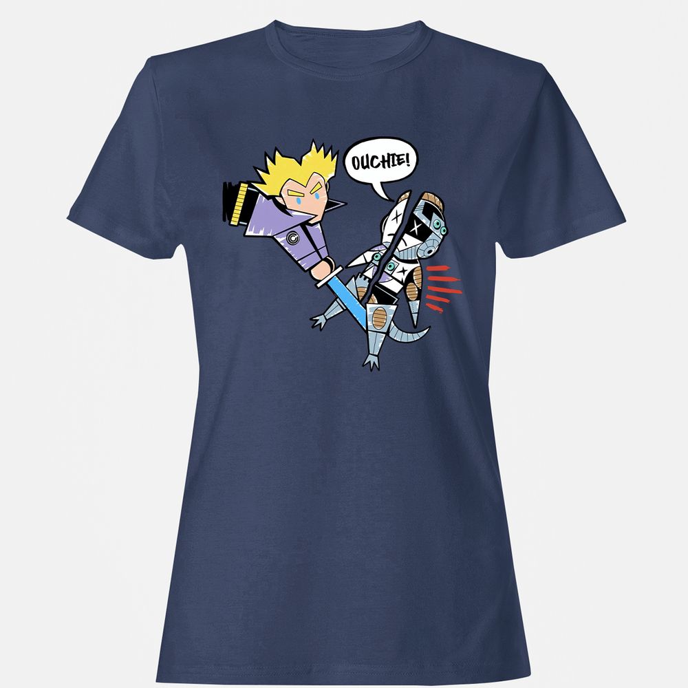 Women's T-Shirt - E57NVJZB - Navy - 10