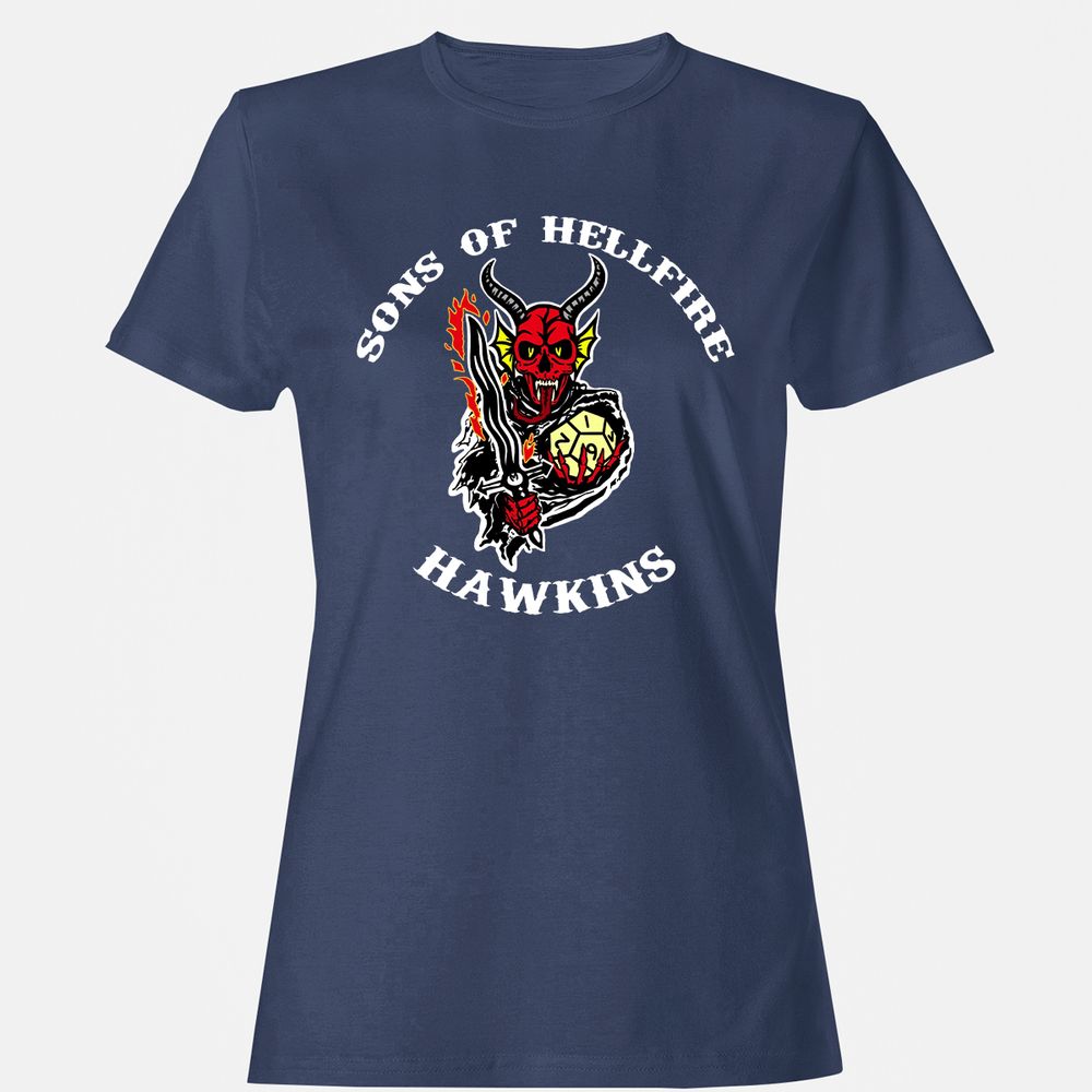Women's T-Shirt - 83GX75J7 - Navy - 10