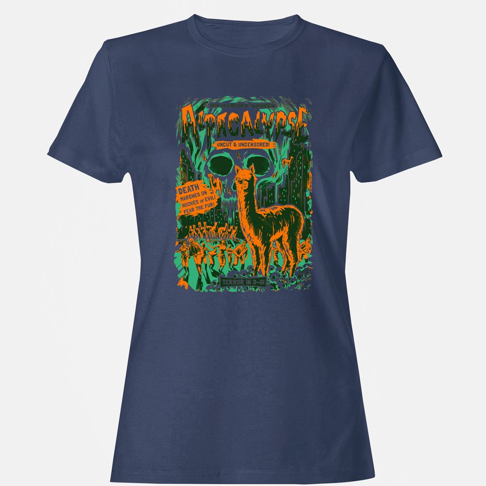 Women's T-Shirt - WE8VYNJ8 - Navy - 10