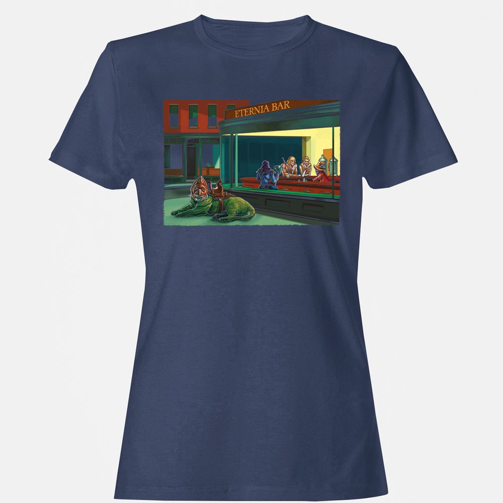 Women's T-Shirt - E2SXANEC - Navy - 10