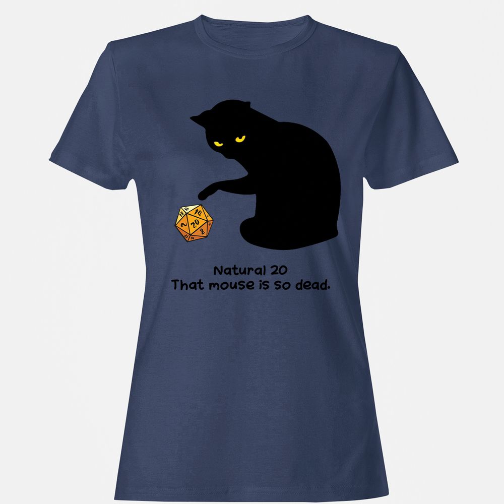 Women's T-Shirt - THJBUJ73 - Navy - 10