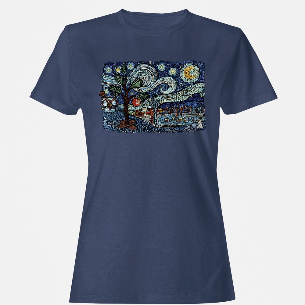 Women's T-Shirt - HXSNNS1H - Navy - 10