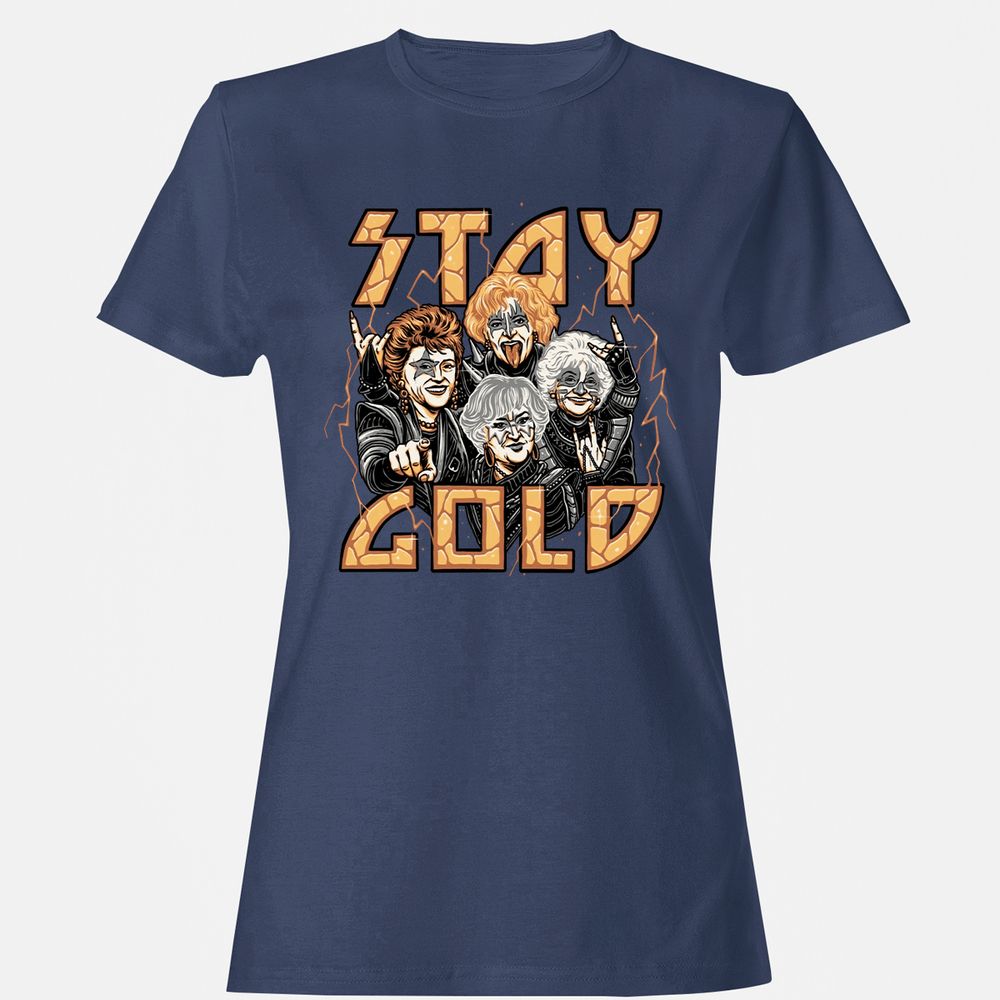 Women's T-Shirt - RTWS1BMZ - Navy - 10