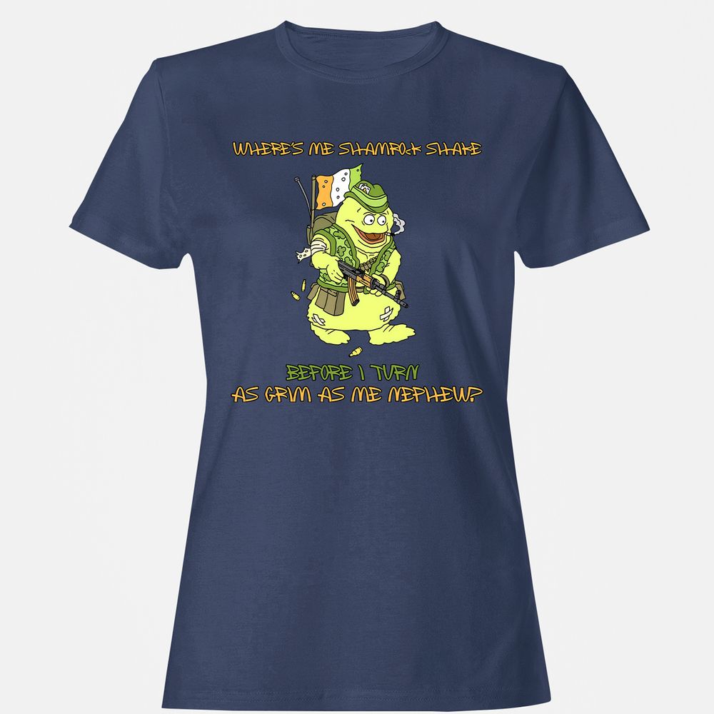 Women's T-Shirt - 446WDBUE - Navy - 10