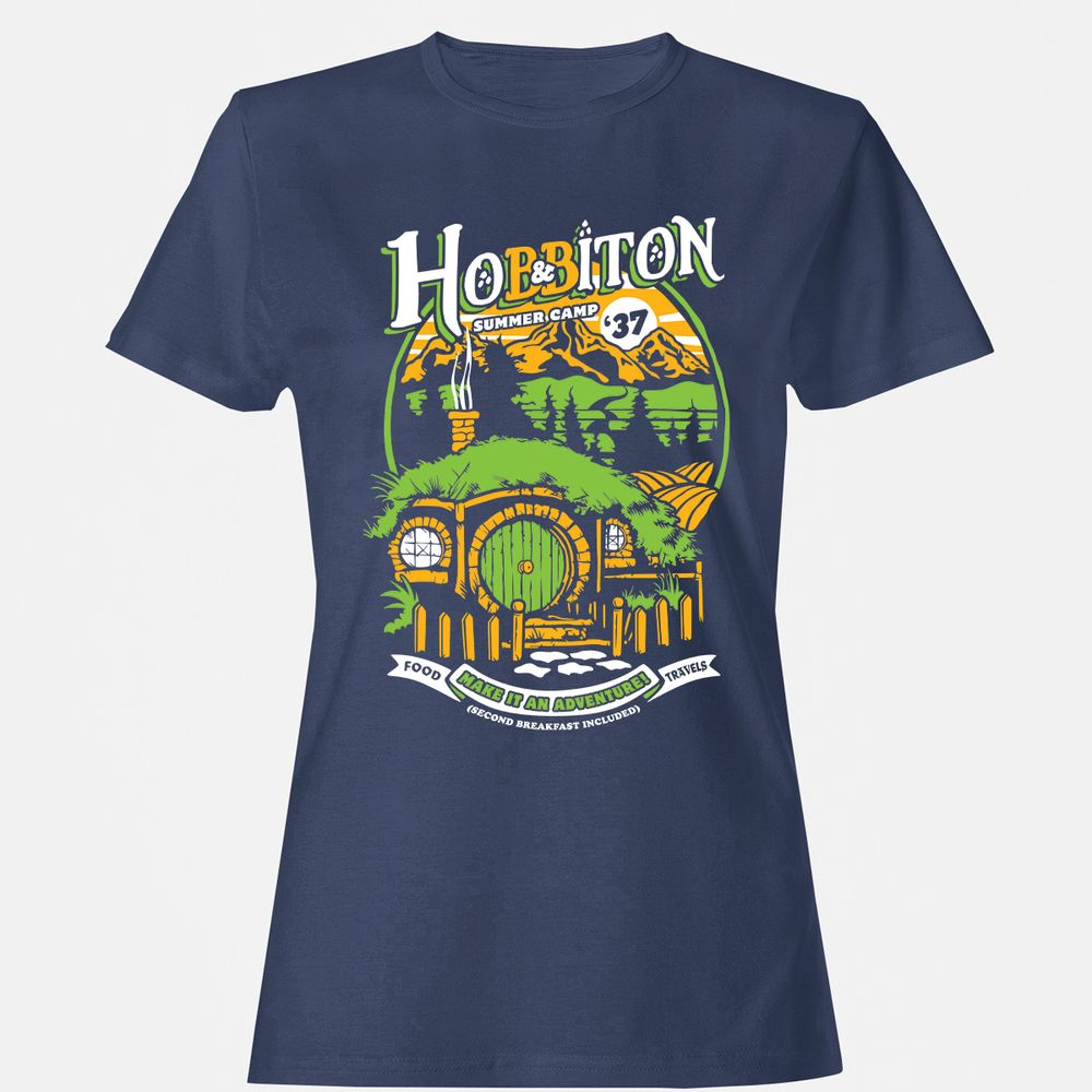 Women's T-Shirt - N5LZ59XE - Navy - 10