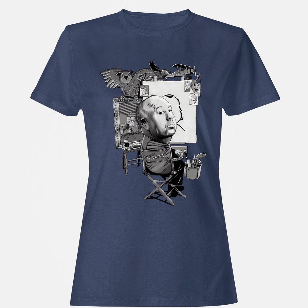 Women's T-Shirt - E4WEG1AY - Navy - 10