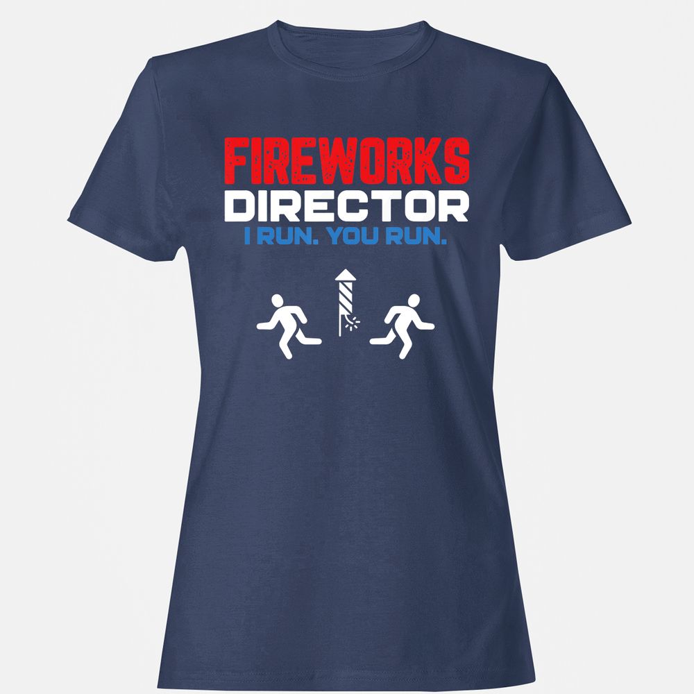 Women's T-Shirt - FU4KUHHQ - Navy - 10
