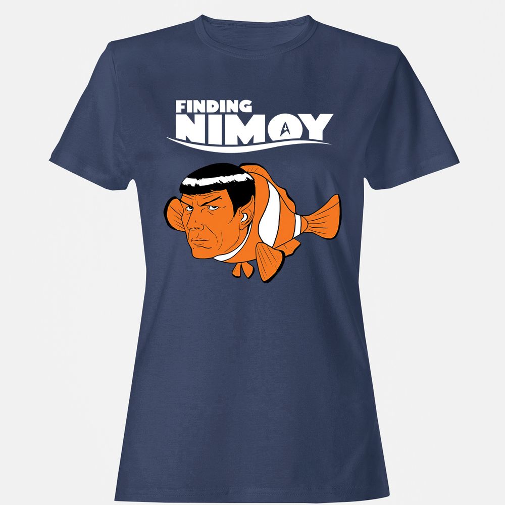 Women's T-Shirt - ZRC127YY - Navy - 10