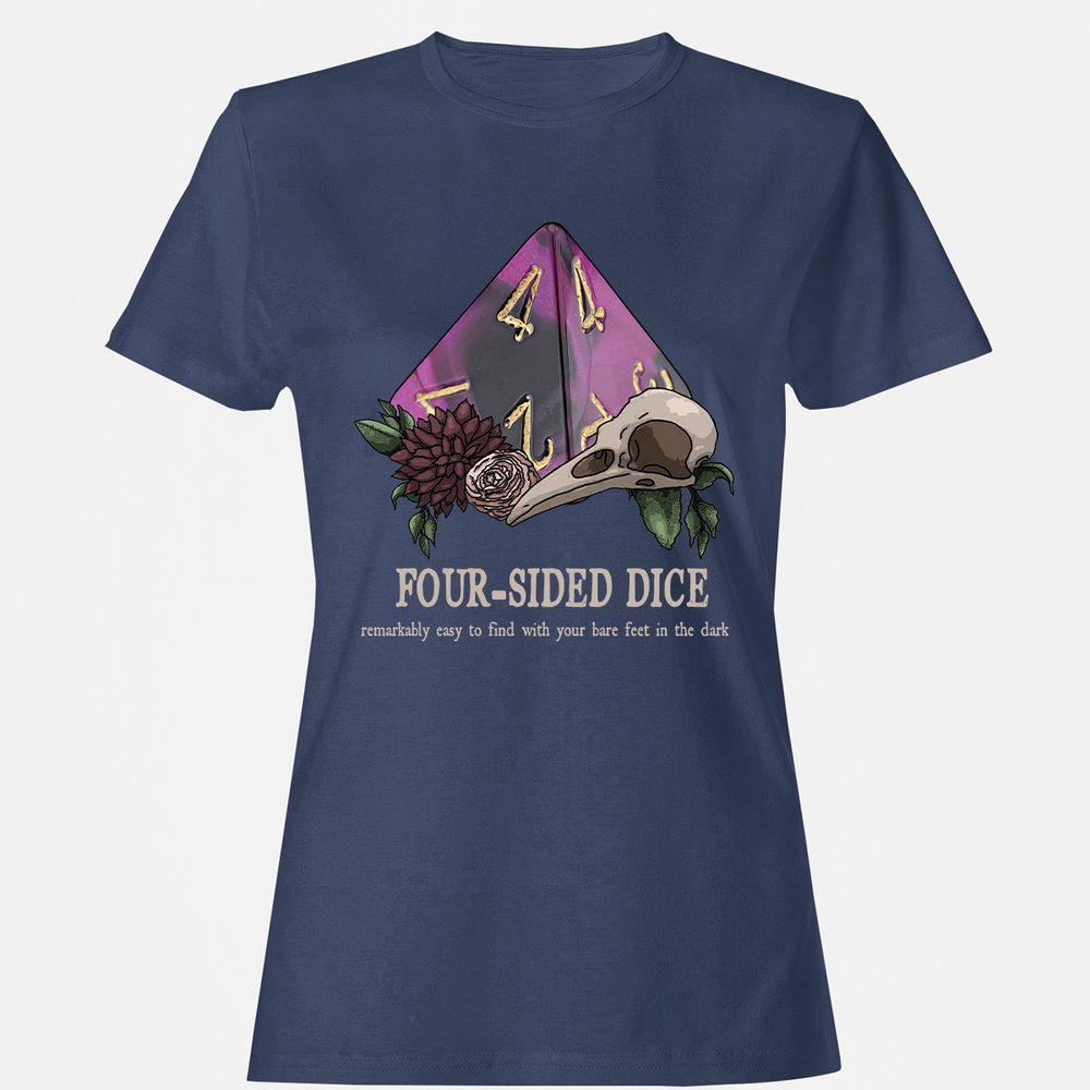 Women's T-Shirt - 33E4BAZX - Navy - 10