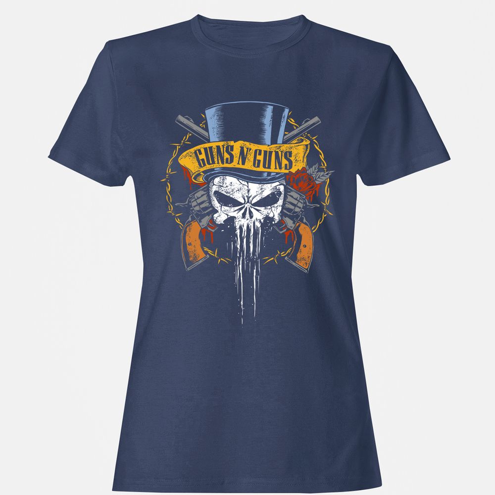 Women's T-Shirt - DR1ZJE3M - Navy - 10