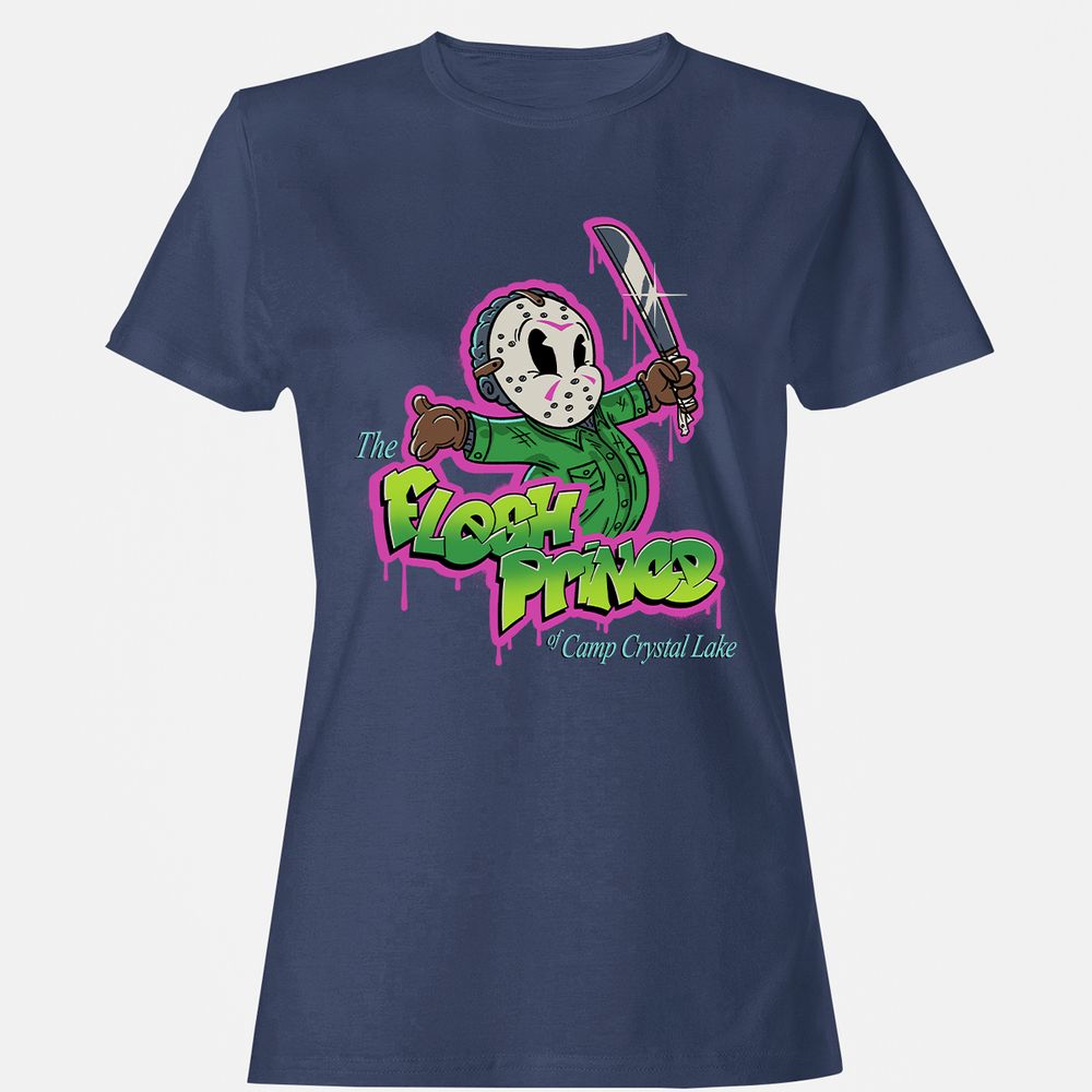 Women's T-Shirt - KZU81PEV - Navy - 10