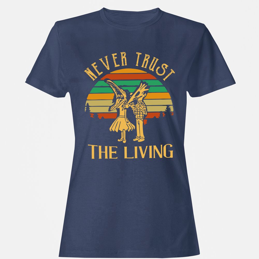 Women's T-Shirt - 4BMVCTA5 - Navy - 10
