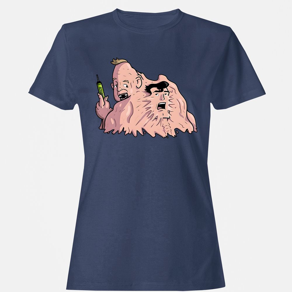 Women's T-Shirt - XGAEU5PX - Navy - 10