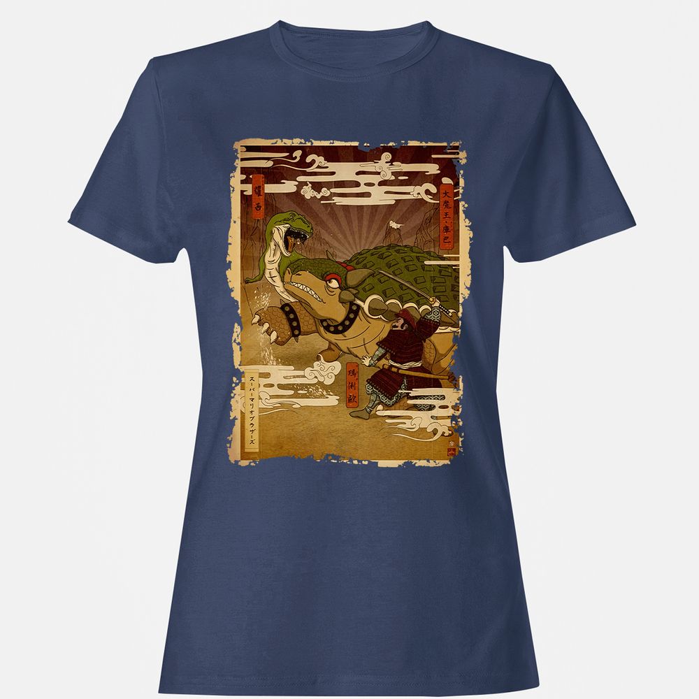 Women's T-Shirt - U76AYKCC - Navy - 10