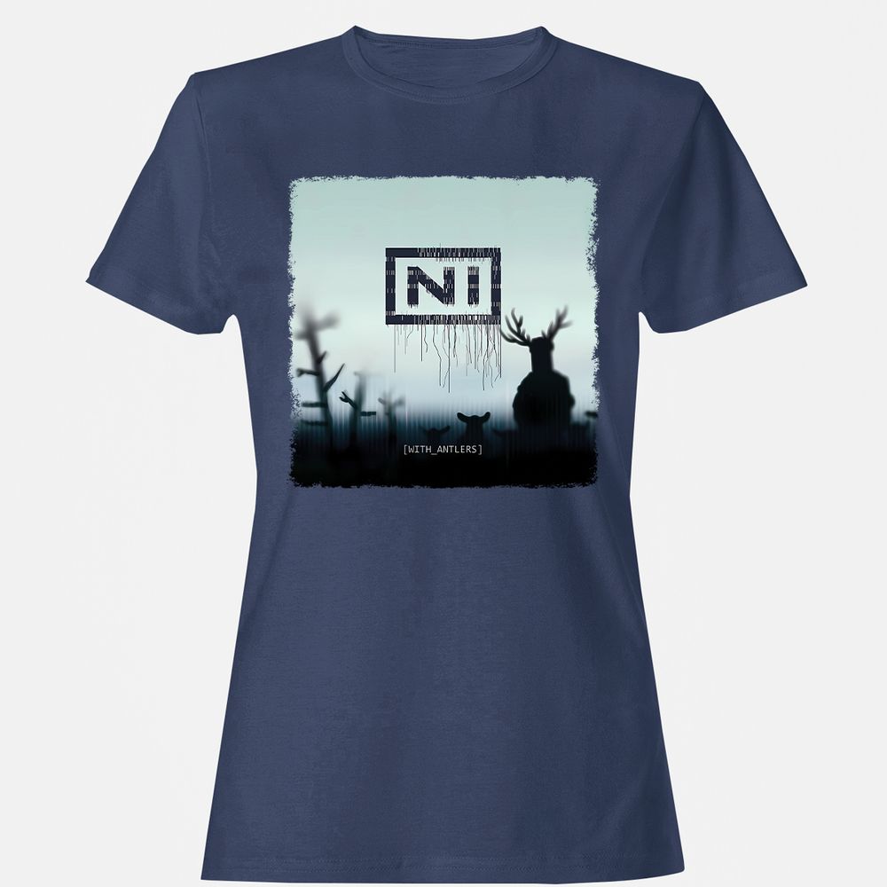 Women's T-Shirt - HM5MT57B - Navy - 10