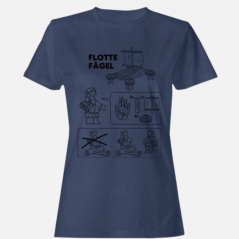 Women's T-Shirt - 3WZLPV9F - Navy - 10