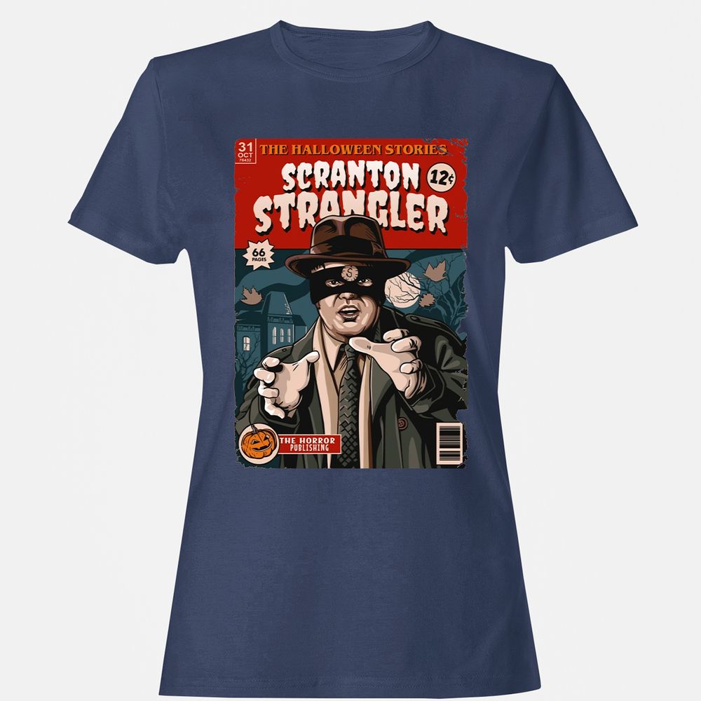 Women's T-Shirt - 7NYXPDKB - Navy - 10