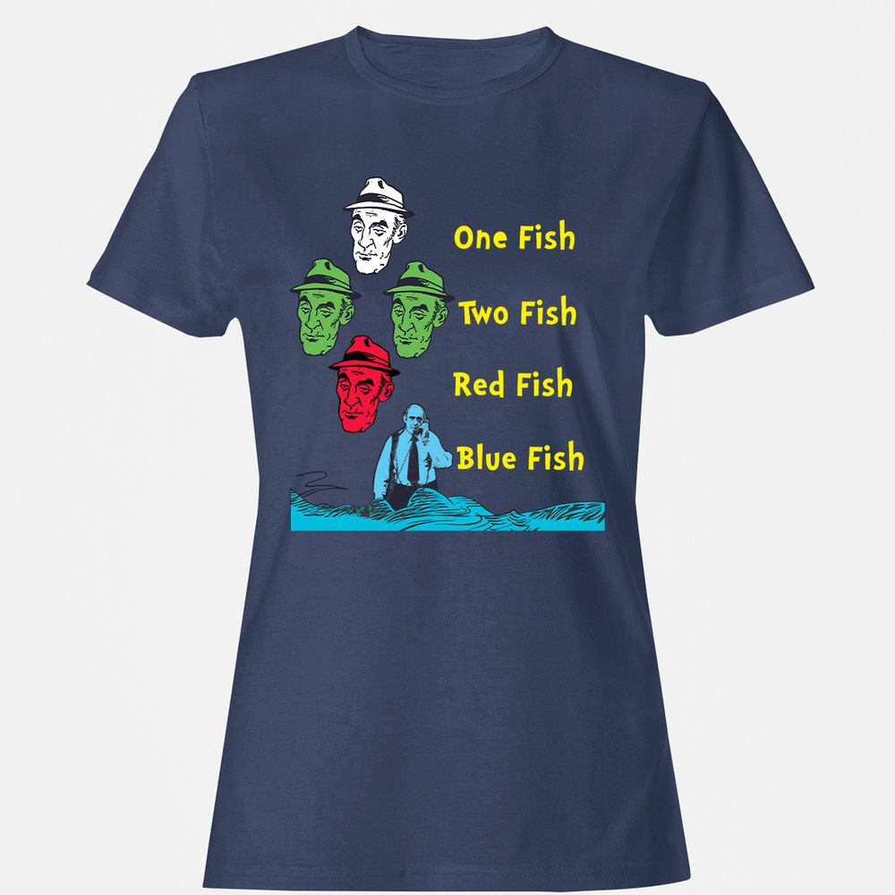 Women's T-Shirt - TL6DGC77 - Navy - 10