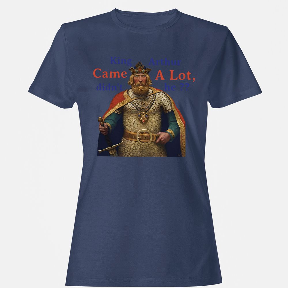 King Arthur Came a Lot - Navy - 10