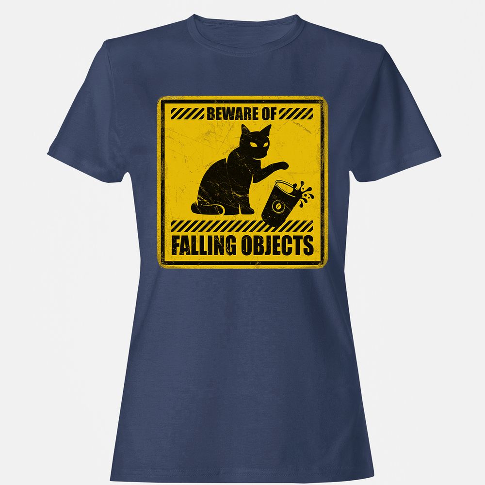 Women's T-Shirt - 3BRAVFJA - Navy - 10