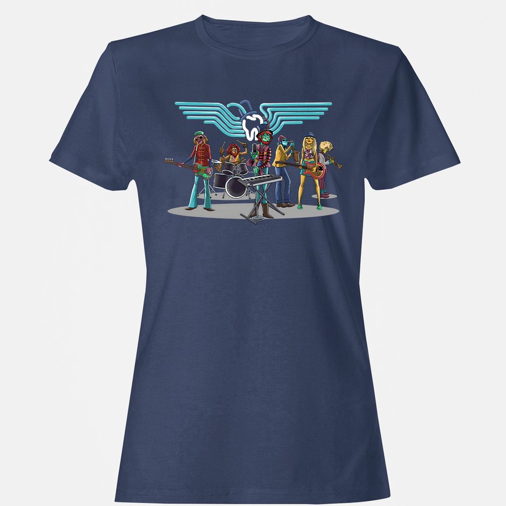 Women's T-Shirt - SUNBE569 - Navy - 10