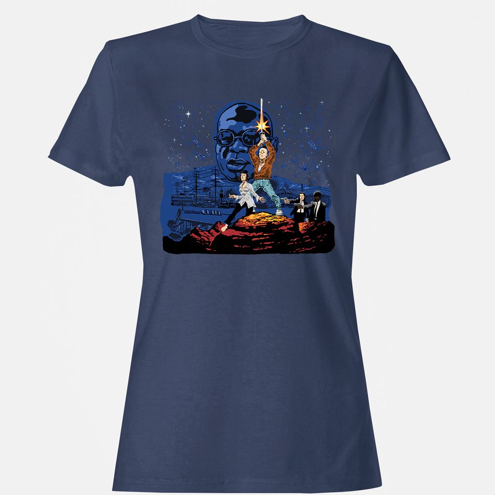 Women's T-Shirt - MZUWBT8Z - Navy - 10