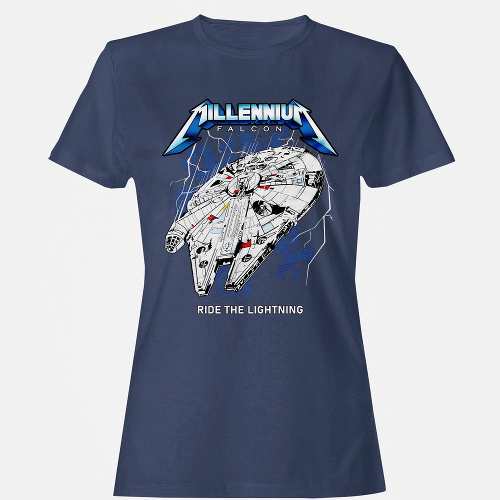 Women's T-Shirt - ANS1A8CS - Navy - 10