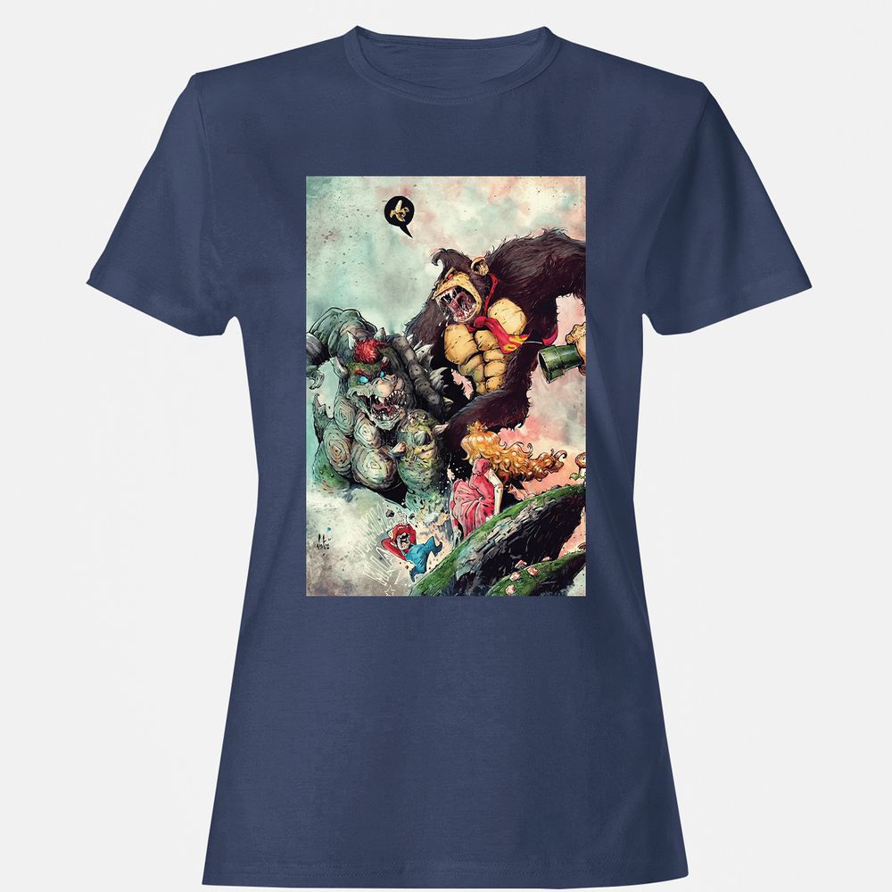 Women's T-Shirt - EUFUBV2Z - Navy - 10